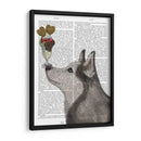 Helado Husky - Fab Funky | Cuadro decorativo de Canvas Lab