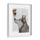 Helado Husky - Fab Funky | Cuadro decorativo de Canvas Lab