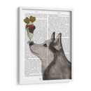 Helado Husky - Fab Funky | Cuadro decorativo de Canvas Lab