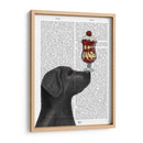 Helado De Labrador Negro - Fab Funky | Cuadro decorativo de Canvas Lab