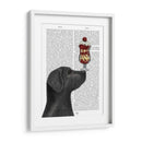 Helado De Labrador Negro - Fab Funky | Cuadro decorativo de Canvas Lab