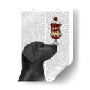 Helado De Labrador Negro - Fab Funky | Cuadro decorativo de Canvas Lab
