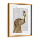 Helado Labrador Amarillo - Fab Funky | Cuadro decorativo de Canvas Lab