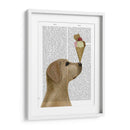 Helado Labrador Amarillo - Fab Funky | Cuadro decorativo de Canvas Lab