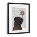 Pug, Negro, Helado - Fab Funky | Cuadro decorativo de Canvas Lab