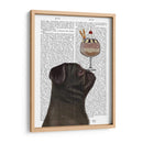 Pug, Negro, Helado - Fab Funky | Cuadro decorativo de Canvas Lab