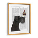 Schnauzer, Negro, Helado. - Fab Funky | Cuadro decorativo de Canvas Lab