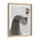 Schnauzer, Gris, Helado. - Fab Funky | Cuadro decorativo de Canvas Lab