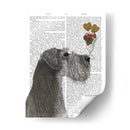 Schnauzer, Gris, Helado. - Fab Funky | Cuadro decorativo de Canvas Lab