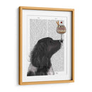 Springer Spaniel, Negro, Bebe, Helado - Fab Funky | Cuadro decorativo de Canvas Lab