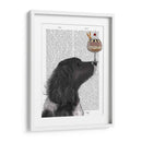 Springer Spaniel, Negro, Bebe, Helado - Fab Funky | Cuadro decorativo de Canvas Lab