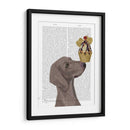 Helado Weimaraner - Fab Funky | Cuadro decorativo de Canvas Lab