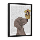 Helado Weimaraner - Fab Funky | Cuadro decorativo de Canvas Lab
