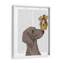 Helado Weimaraner - Fab Funky | Cuadro decorativo de Canvas Lab