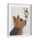 Helado Yorkshire Terrier - Fab Funky | Cuadro decorativo de Canvas Lab