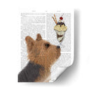 Helado Yorkshire Terrier - Fab Funky | Cuadro decorativo de Canvas Lab