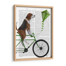 Beagle En La Bicicleta - Fab Funky | Cuadro decorativo de Canvas Lab