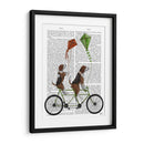 Tándem Beagle - Fab Funky | Cuadro decorativo de Canvas Lab