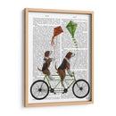 Tándem Beagle - Fab Funky | Cuadro decorativo de Canvas Lab