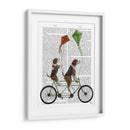 Tándem Beagle - Fab Funky | Cuadro decorativo de Canvas Lab