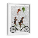 Tándem Beagle - Fab Funky | Cuadro decorativo de Canvas Lab