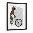 Boxeador En Bicicleta - Fab Funky | Cuadro decorativo de Canvas Lab
