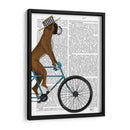 Boxeador En Bicicleta - Fab Funky | Cuadro decorativo de Canvas Lab