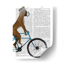 Boxeador En Bicicleta - Fab Funky | Cuadro decorativo de Canvas Lab