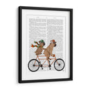 Bulldog Francés Tándem - Fab Funky | Cuadro decorativo de Canvas Lab