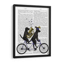 Labrador Negro Tándem - Fab Funky | Cuadro decorativo de Canvas Lab