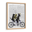 Labrador Negro Tándem - Fab Funky | Cuadro decorativo de Canvas Lab