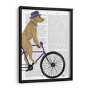 Labrador Amarillo En Bicicleta - Fab Funky | Cuadro decorativo de Canvas Lab