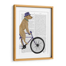 Labrador Amarillo En Bicicleta - Fab Funky | Cuadro decorativo de Canvas Lab