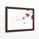 Pétalos rojos | Cuadro decorativo de Canvas Lab