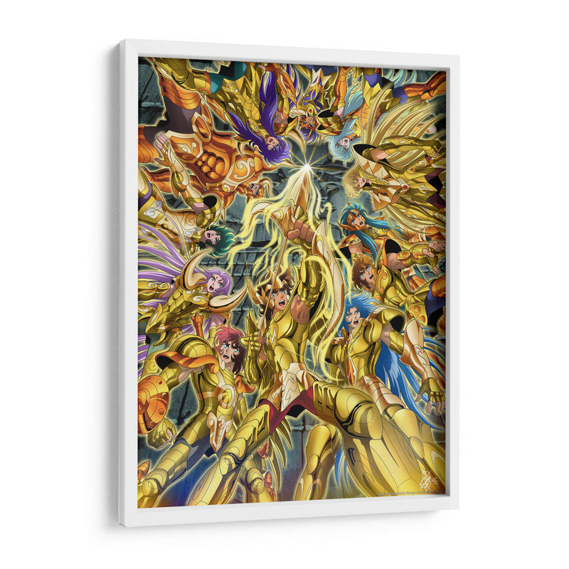 Gold Saint - Juni Anker | Cuadro decorativo de Canvas Lab