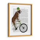 St Bernard En Bicicleta - Fab Funky | Cuadro decorativo de Canvas Lab
