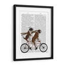 St Bernard Tandem - Fab Funky | Cuadro decorativo de Canvas Lab