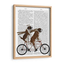 St Bernard Tandem - Fab Funky | Cuadro decorativo de Canvas Lab