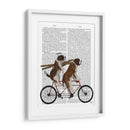 St Bernard Tandem - Fab Funky | Cuadro decorativo de Canvas Lab