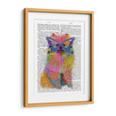 Splash De Arco Iris Pomeranian - Fab Funky | Cuadro decorativo de Canvas Lab