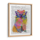 Splash De Arco Iris Pomeranian - Fab Funky | Cuadro decorativo de Canvas Lab