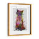 Arco Iris Splash Fox 1 - Fab Funky | Cuadro decorativo de Canvas Lab