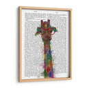 Rainbow Splash Giraffe 3 - Fab Funky | Cuadro decorativo de Canvas Lab