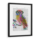 Búho De Salpicaduras Del Arco Iris - Fab Funky | Cuadro decorativo de Canvas Lab