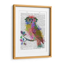 Búho De Salpicaduras Del Arco Iris - Fab Funky | Cuadro decorativo de Canvas Lab
