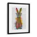 Rainbow Splash Rabbit 1 - Fab Funky | Cuadro decorativo de Canvas Lab