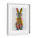 Rainbow Splash Rabbit 1 - Fab Funky | Cuadro decorativo de Canvas Lab