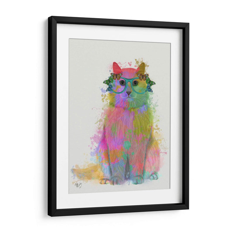 Splash Cat 3, Completo - Fab Funky | Cuadro decorativo de Canvas Lab