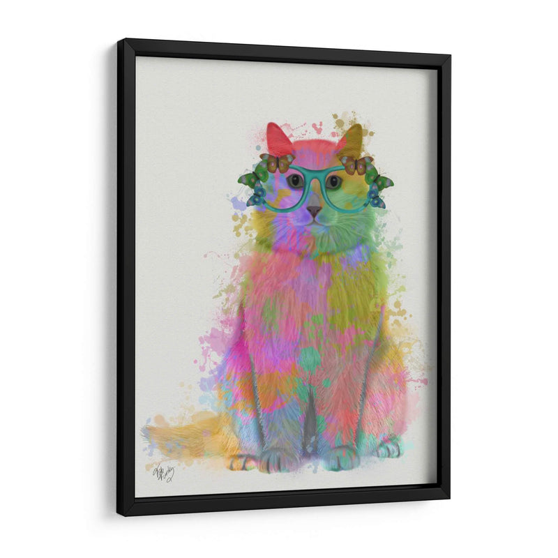 Splash Cat 3, Completo - Fab Funky | Cuadro decorativo de Canvas Lab