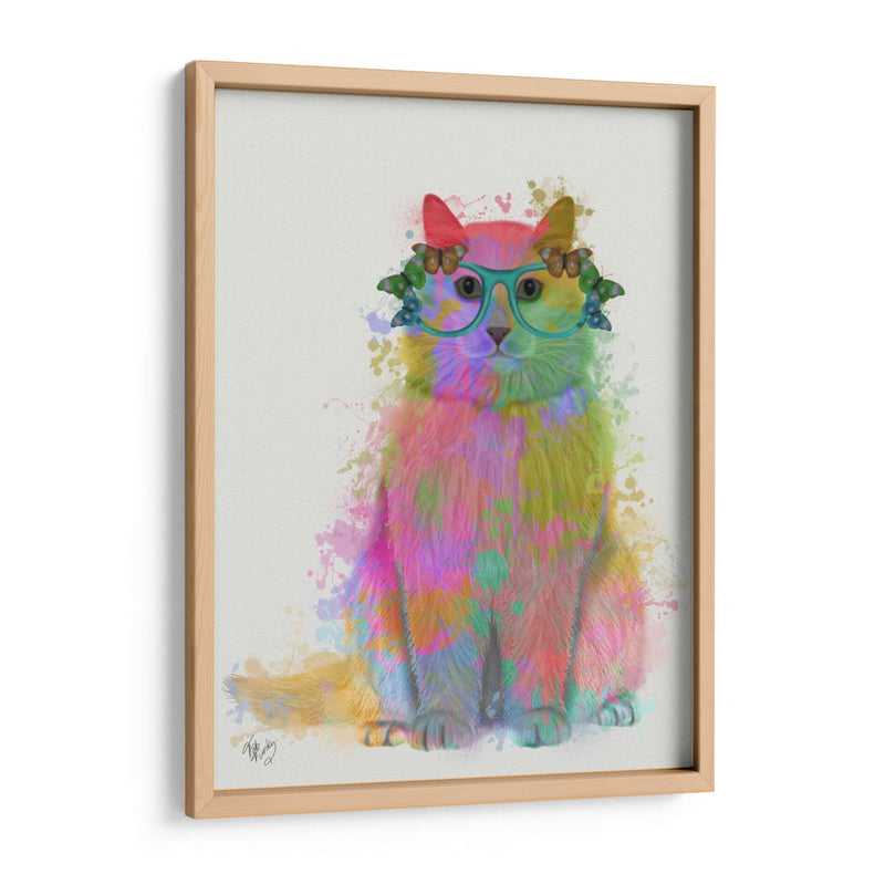 Splash Cat 3, Completo - Fab Funky | Cuadro decorativo de Canvas Lab